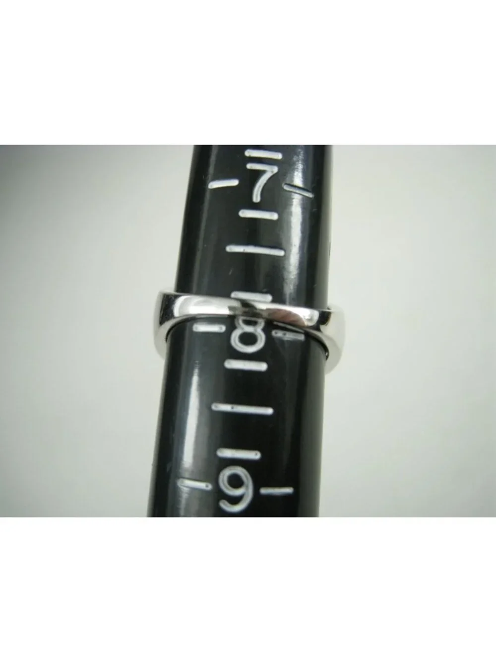 Thailand Sterling Silver 925 Ring Amethyst Stone Clear 6 gr Size 8